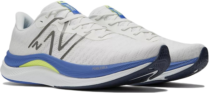 ニューバランス FuelCell Propel v4 白/マリンブルー MFCPRCW4 Lookbook ニューバランス FuelCell Propel v4 白/マリンブルー MFCPRCW4