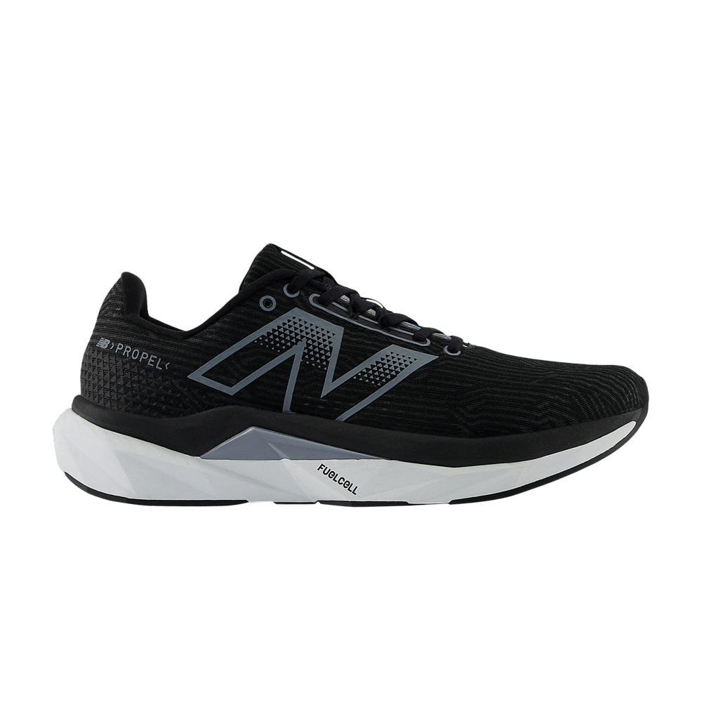 New Balance FuelCell Propel v5 2E Wide 'Black White Steel' MFCPRLB5-2E
