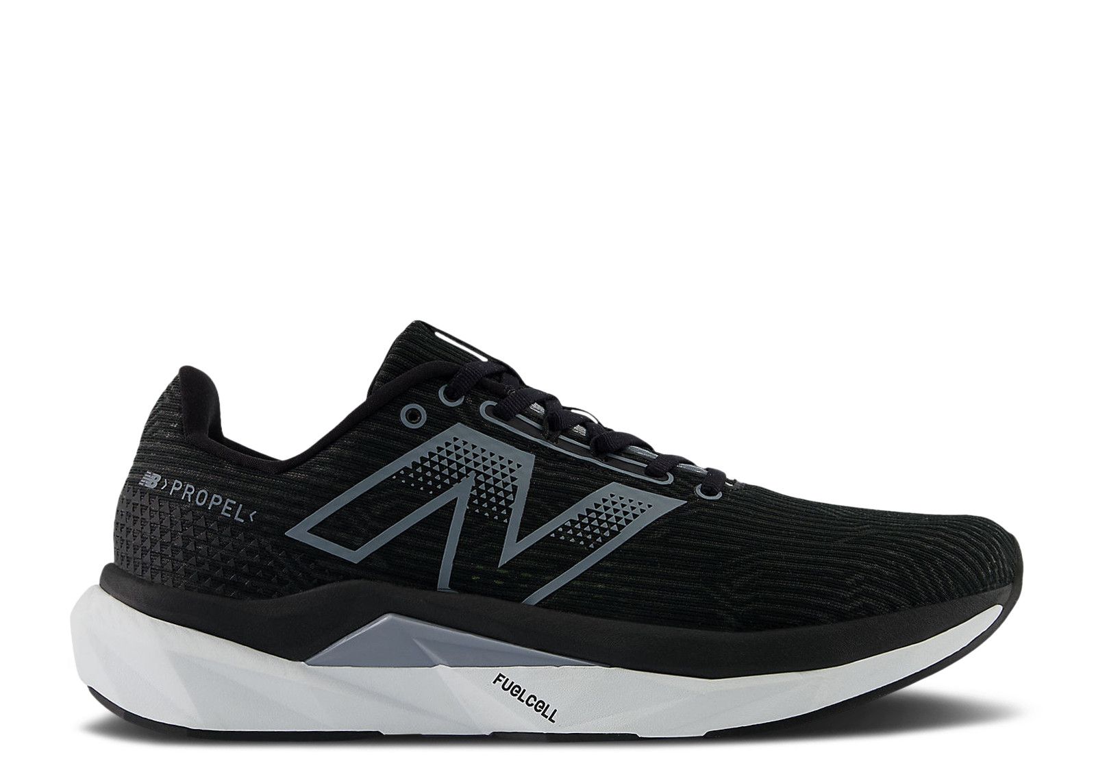 New Balance FuelCell Propel v5 2E Wide 'Black White Steel' MFCPRLB5-2E