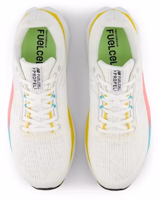 New Balance Fuelcell Propel v5 'White Multi' MFCPRLC5-D Lookbook New Balance Fuelcell Propel v5 'White Multi' MFCPRLC5-D