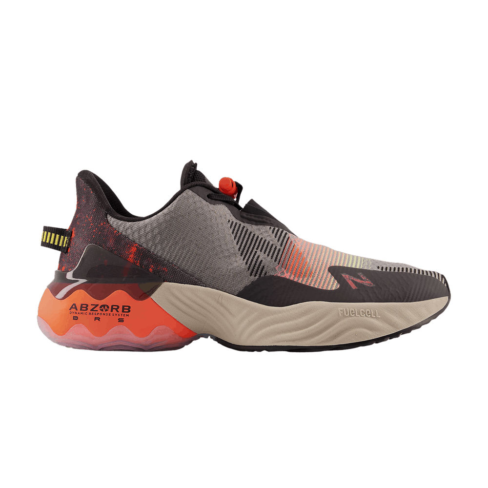 New Balance FuelCell Rebel TR 2E Wide 'Black Vibrant Orange' MRBLTGK1-2E