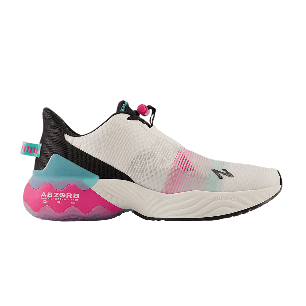 New Balance FuelCell Rebel TR 2E Wide 'White Hi-Pink' MRBLTAW1-2E