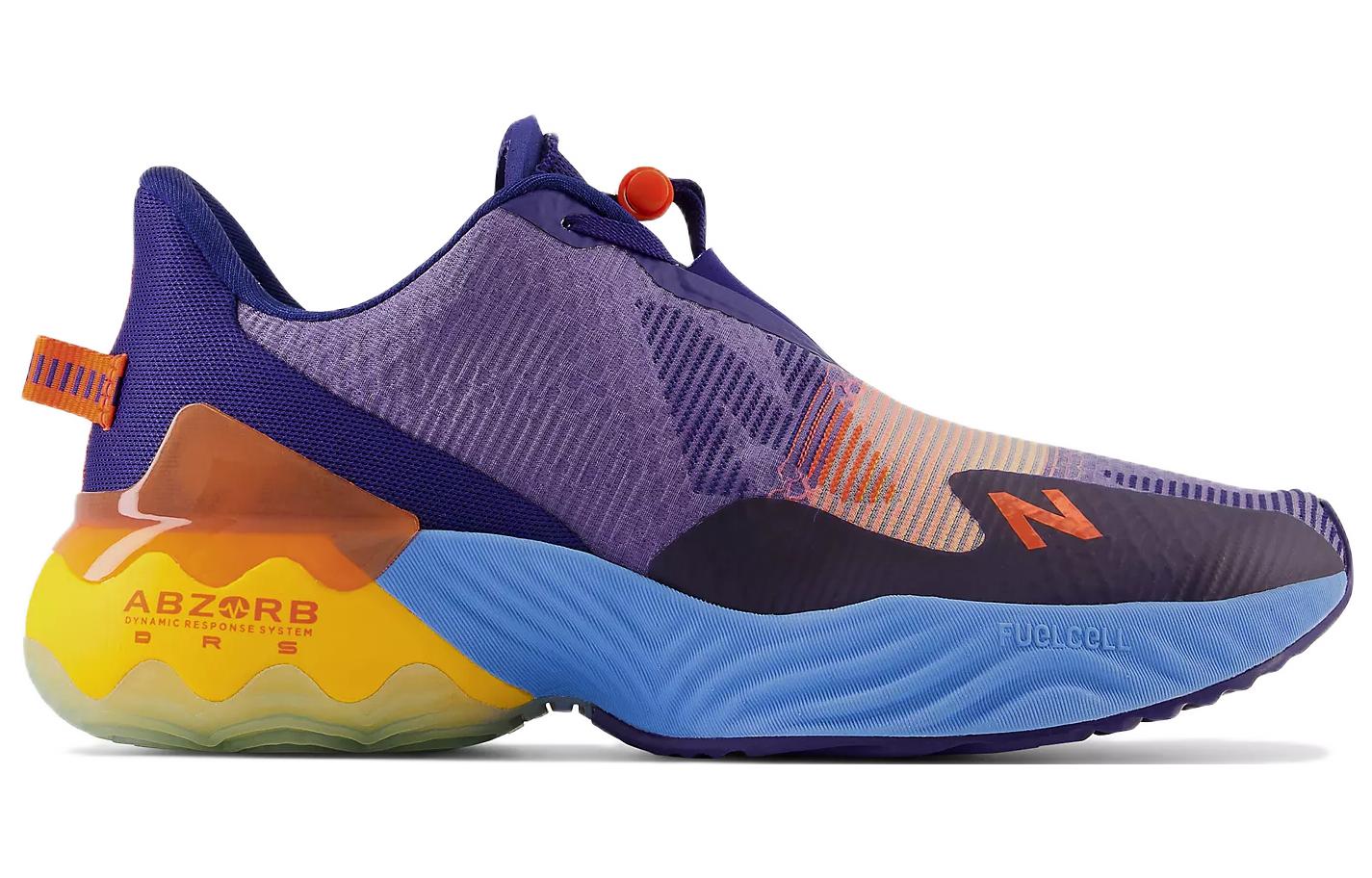 Order New Balance FuelCell Rebel TR ''Paars Blauw Oranje'' MRBLTAN1