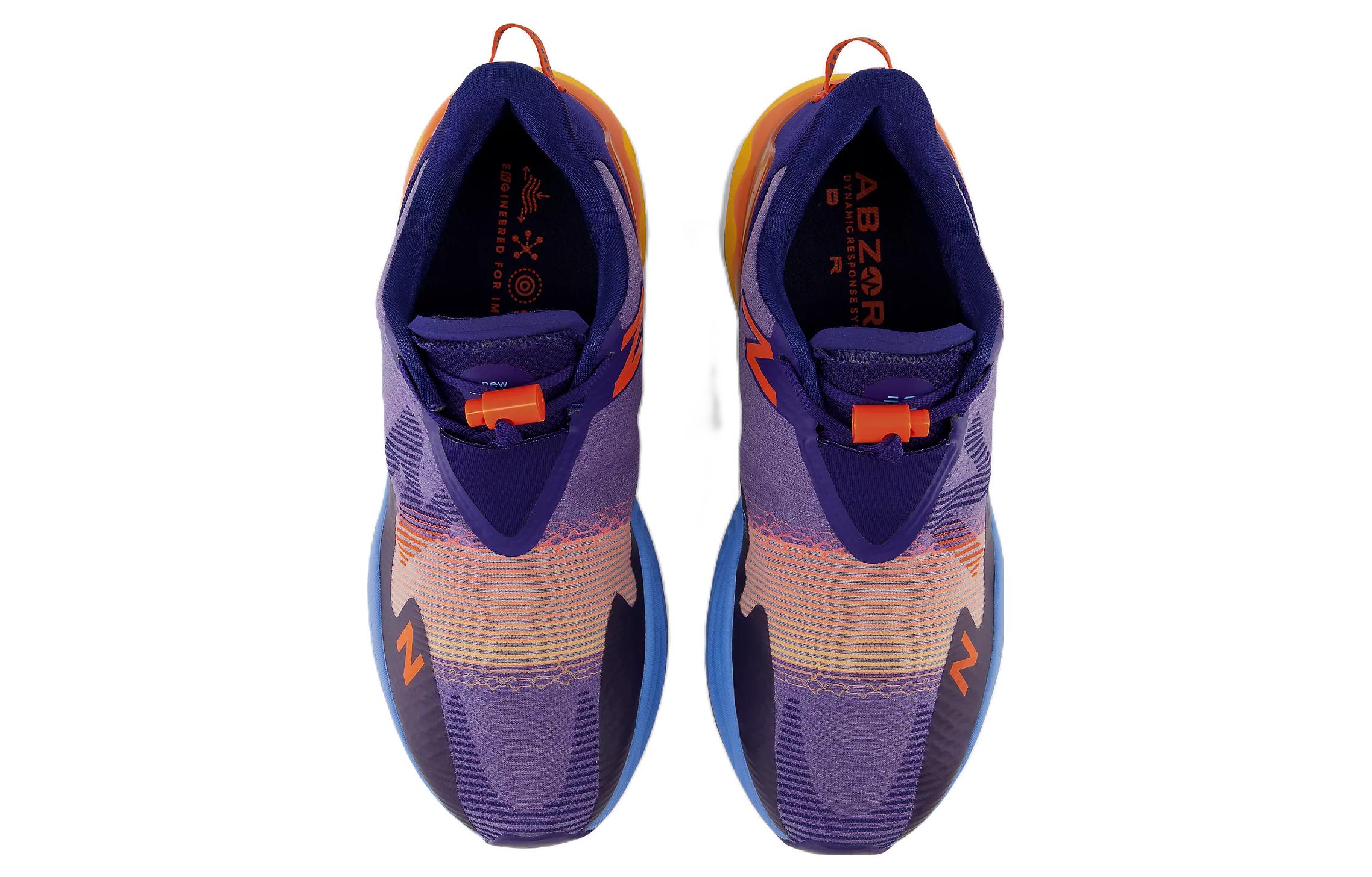 Shop New Balance FuelCell Rebel TR ''Paars Blauw Oranje'' MRBLTAN1