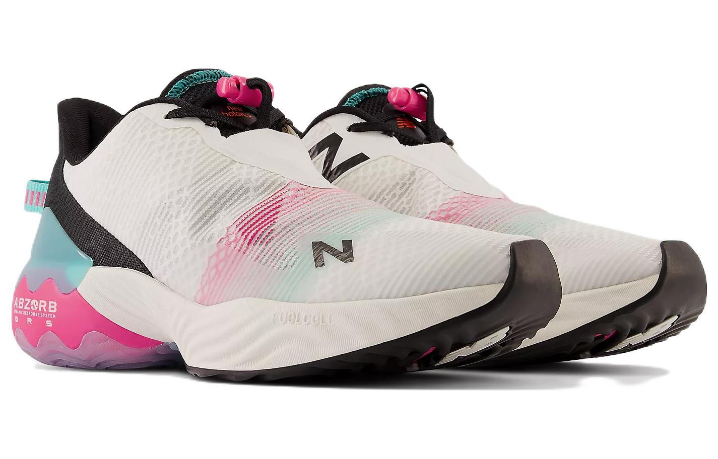 Lookbook New Balance FuelCell Rebel TR ''Wit Hi-Pink'' MRBLTAW1
