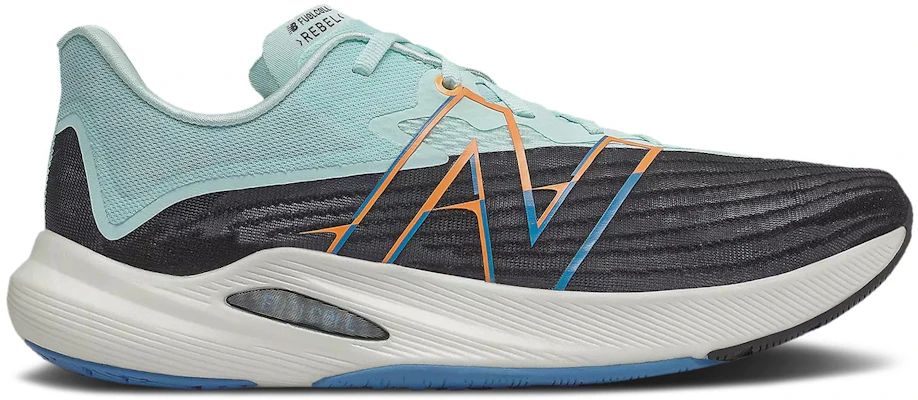 New Balance FuelCell Rebel v2 2E Lebar 'Hitam Biru Pucat' MFCXCB2-2E Buy New Balance FuelCell Rebel v2 2E Lebar 'Hitam Biru Pucat' MFCXCB2-2E
