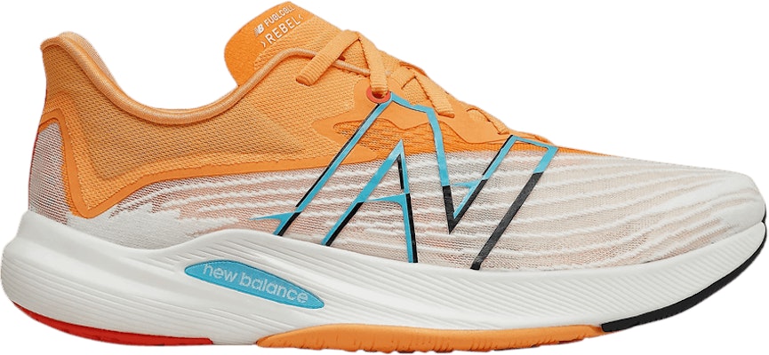 New Balance FuelCell Rebel v2 2E Wide 'White Habanero' MFCXLG2-2E Buy New Balance FuelCell Rebel v2 2E Wide 'White Habanero' MFCXLG2-2E