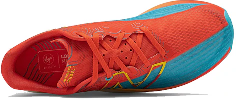 Lookbook 新百倫 NB FuelCell Rebel v2 倫敦限量版 低筒 跑步鞋 男款 橙藍色