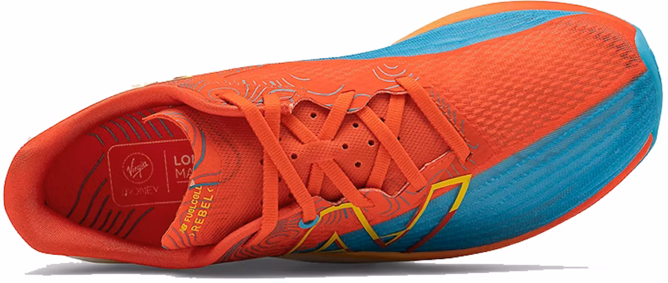 New Balance FuelCell Rebel v2 'Edisi London Oren-Biru' MFCXLN2 Lookbook New Balance FuelCell Rebel v2 'Edisi London Oren-Biru' MFCXLN2