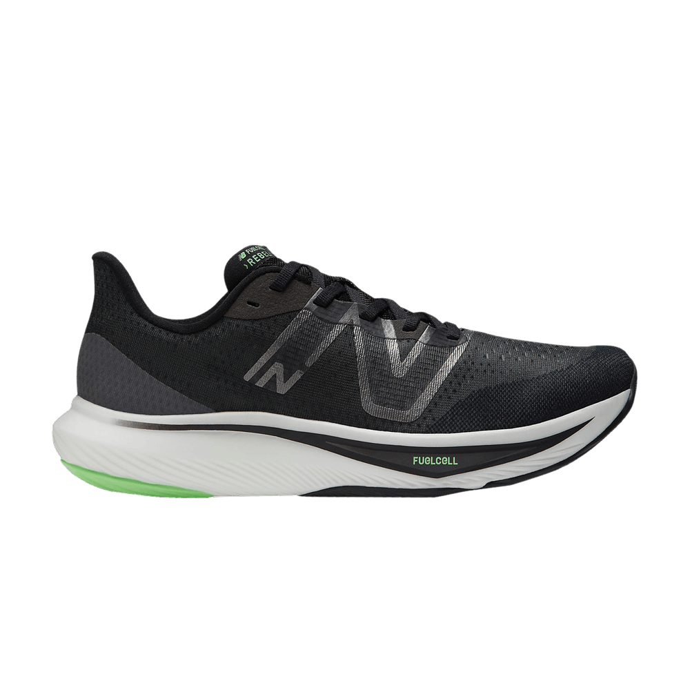 New Balance FuelCell Rebel v3 2E Wide 'Black Vibrant Spring' MFCXMB3-2E