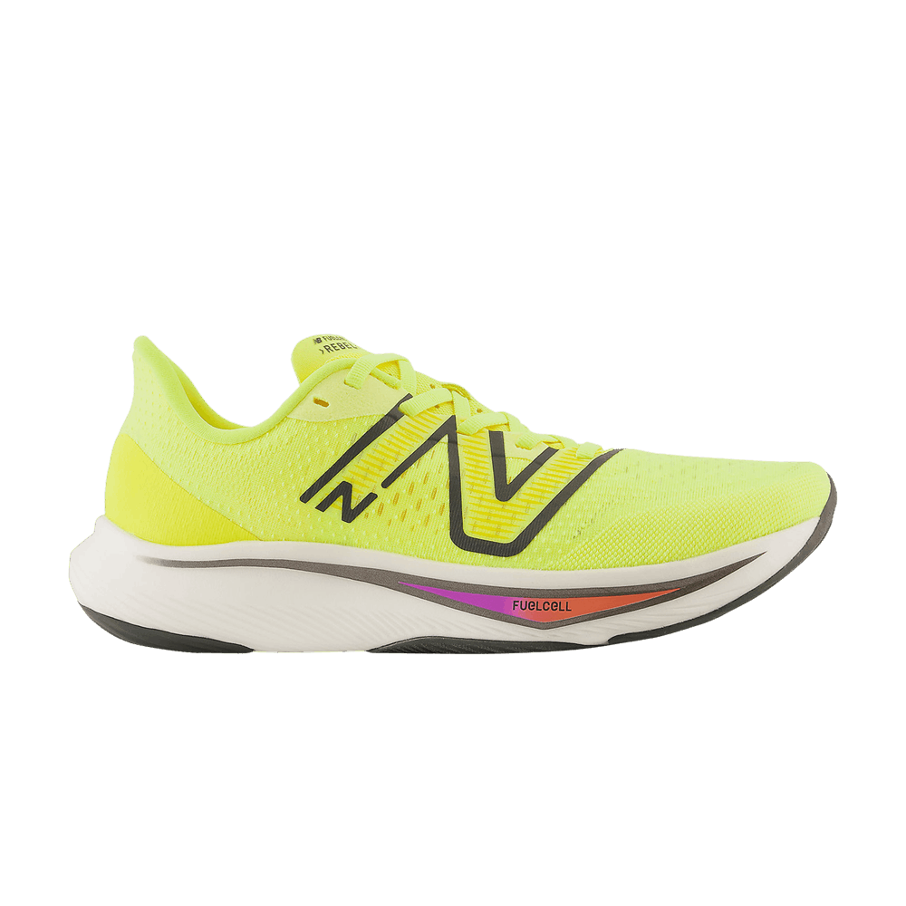 New Balance FuelCell Rebel v3 2E Wide 'Cosmic Pineapple Neon Dragonfly' MFCXCP3-2E