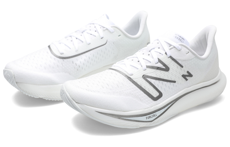 Shop New Balance FuelCell Rebel v3 'Blanco Gris' MFCXMW3