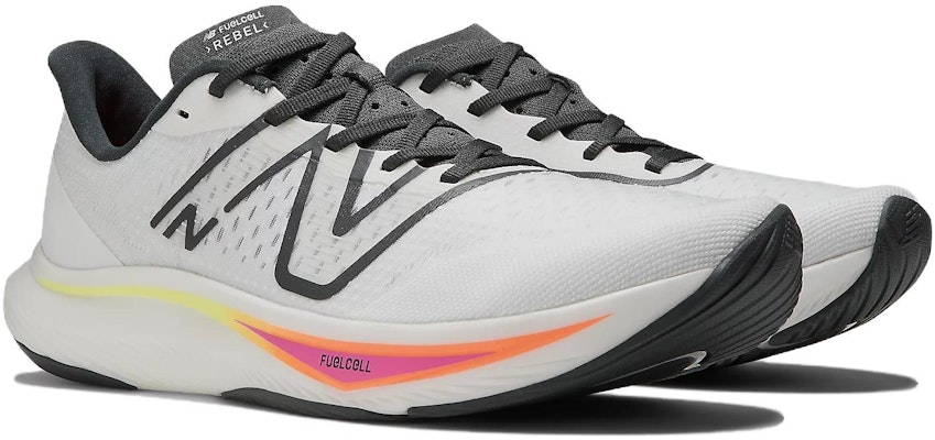 New Balance FuelCell Rebel v3 'White Neon Dragonfly' MFCXCW3 Lookbook New Balance FuelCell Rebel v3 'White Neon Dragonfly' MFCXCW3