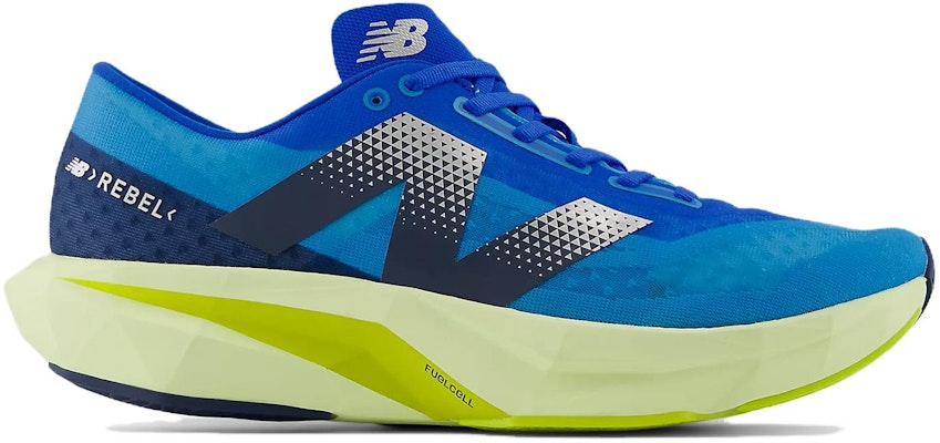 New Balance FuelCell Rebel v4 'Spice Blue Limelight' MFCXLQ4 Order New Balance FuelCell Rebel v4 'Spice Blue Limelight' MFCXLQ4