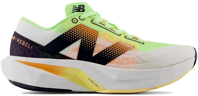 New Balance FuelCell Rebel v4 'White Bleached Lime Glow' MFCXLL4 Order New Balance FuelCell Rebel v4 'White Bleached Lime Glow' MFCXLL4