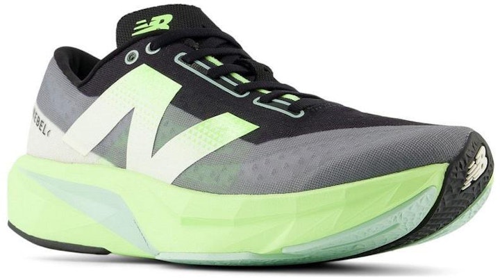 New Balance FuelCell Rebel v4 Black Lime MFCXLS4 Shop New Balance FuelCell Rebel v4 Black Lime MFCXLS4