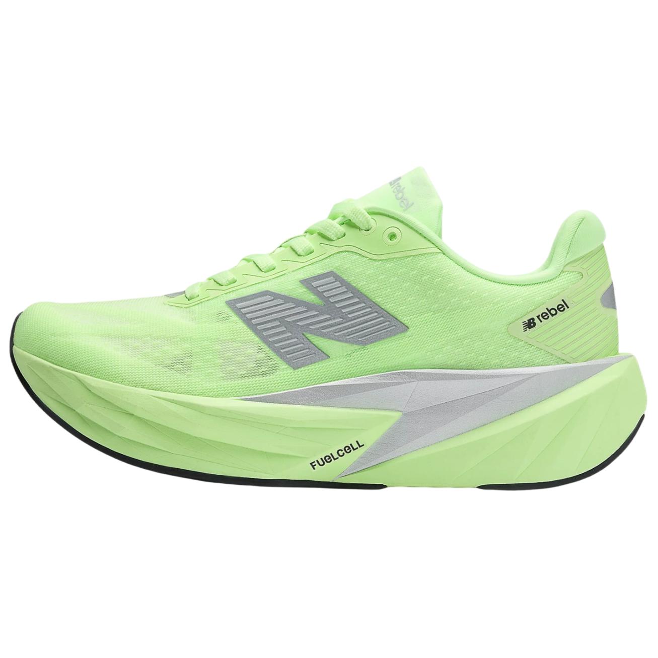 New Balance FuelCell Rebel v5 Green Low-Top Running Shoes Comfortable Durable MFCXLZ5