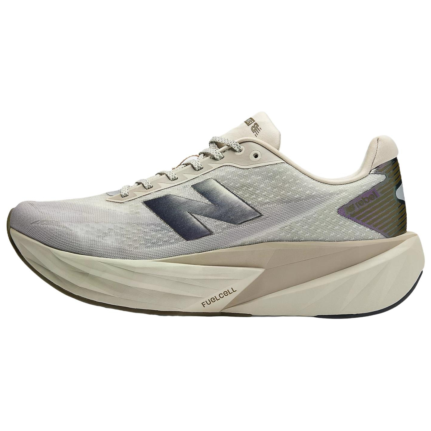 New Balance FuelCell Rebel v5 Running Shoes Classic Comfort Beige. MFCXPA5