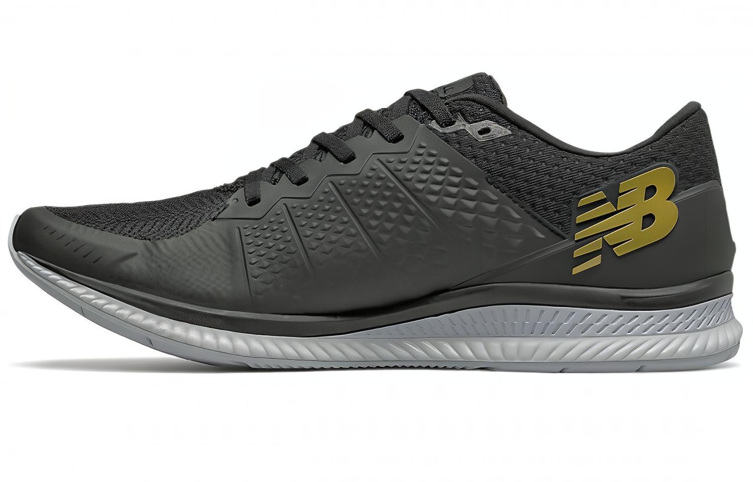 New Balance FuelCell Shock Absorption Wear-resistant Cozy Low Tops Sports Black MFLCLBK