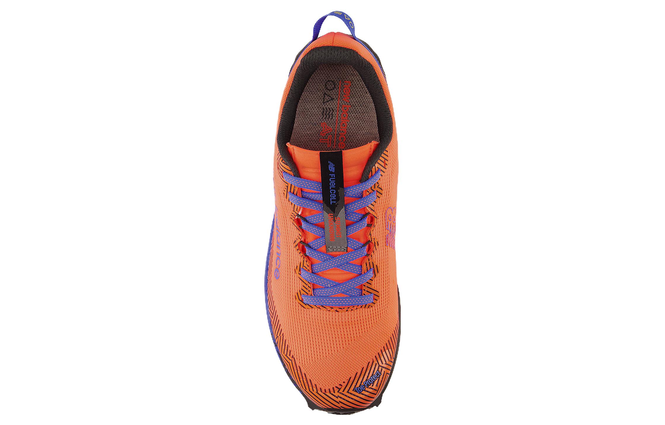 Shop New Balance NB FuelCell Summit Unknown SG 減震防滑 低幫 跑步鞋 男款 橙藍