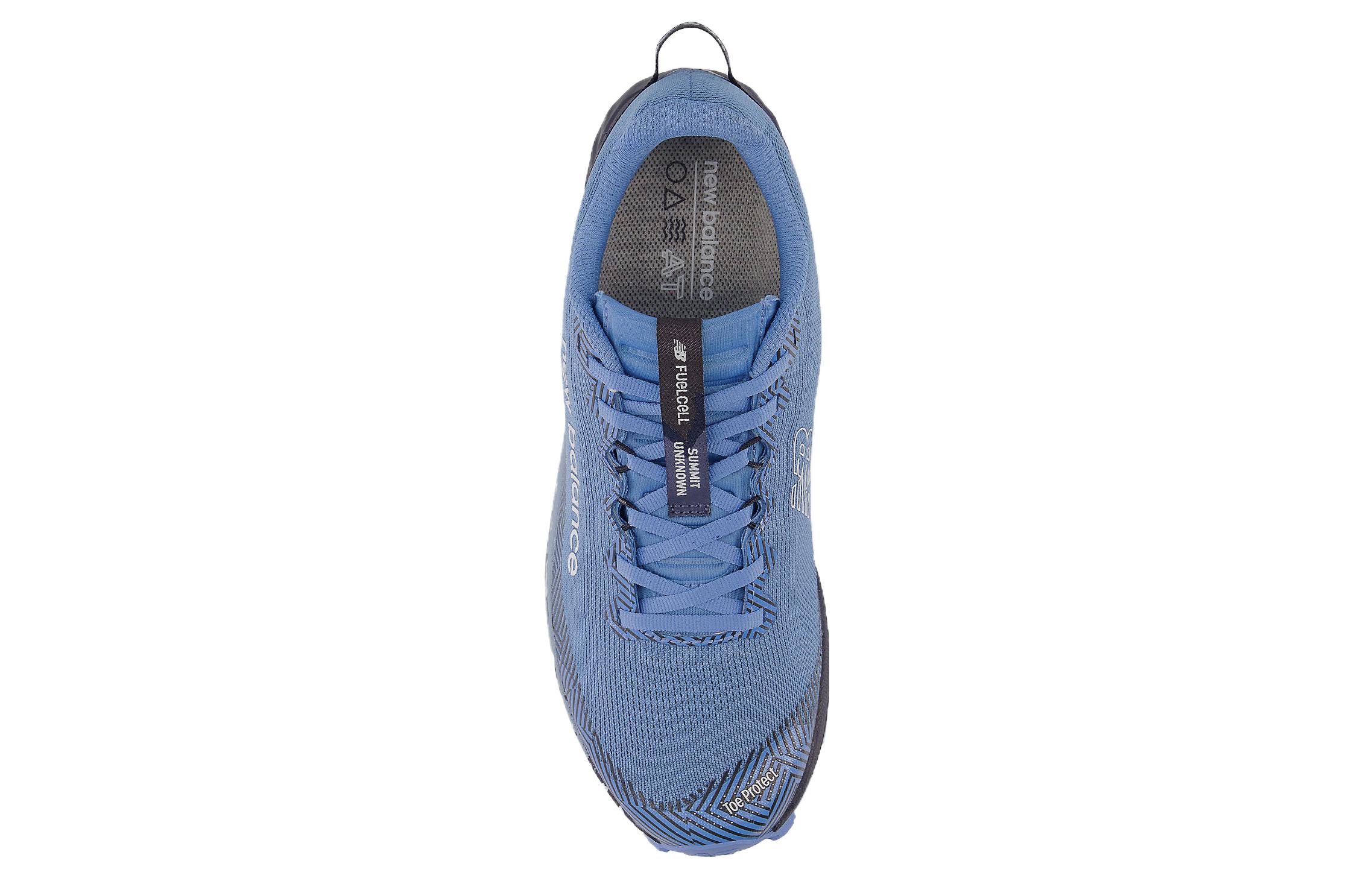 Shop New Balance NB FuelCell Summit Unknown v4 減震防滑 低筒 跑步鞋 男款 藍色