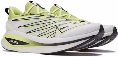 Shop New Balance NB FuelCell SuperComp Elite v3 運動 耐磨 低筒 跑步鞋 男款 綠色