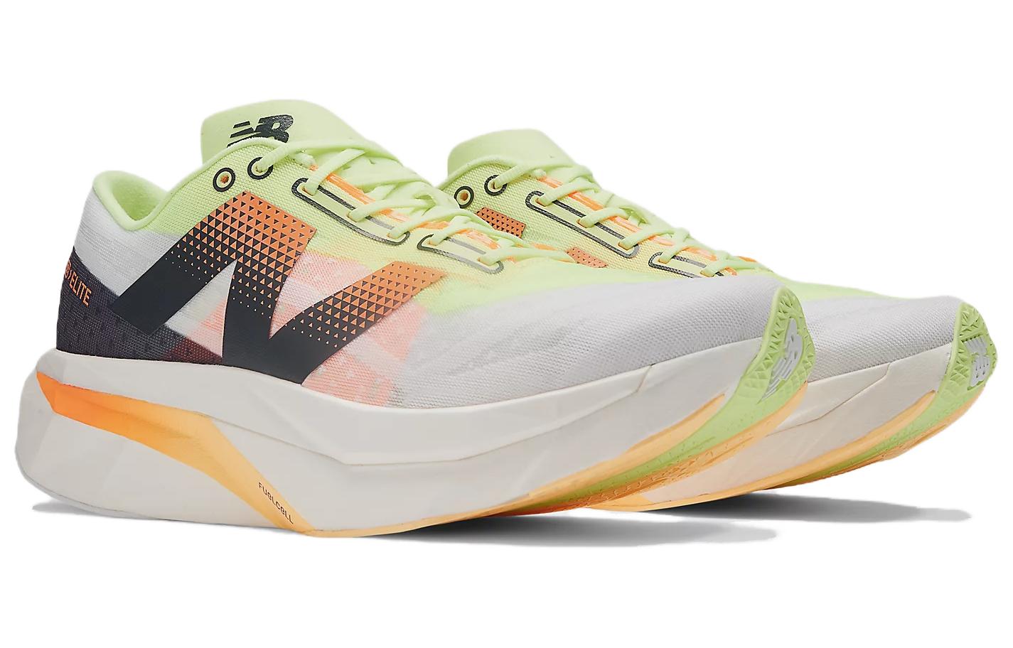 Shop New Balance FuelCell SuperComp Elite v4 'Blanco Lima Mango' MRCELLA4