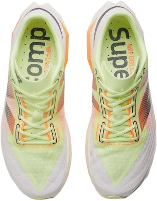 New Balance FuelCell SuperComp Elite v4 'White Lime Mango' MRCELLA4 Shop New Balance FuelCell SuperComp Elite v4 'White Lime Mango' MRCELLA4