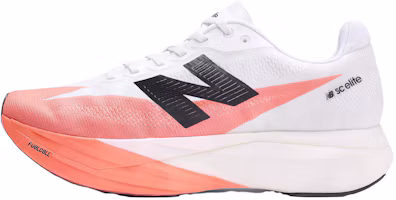 New Balance FuelCell SuperComp Elite v5 White Red Running Shoes MRCELLR5 New Balance FuelCell SuperComp Elite v5 White Red Running Shoes MRCELLR5