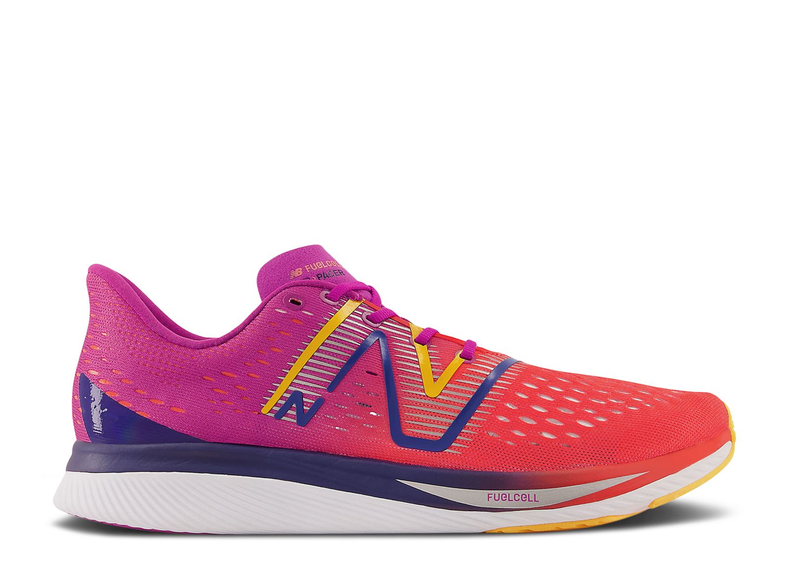New Balance FuelCell SuperComp Pacer 2E Wide 'Electric Red Magenta Pop' MFCRRCE-2E