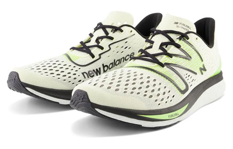 Lookbook New Balance NB FuelCell SuperComp Pacer CC 舒適百搭 低筒 跑步鞋 男女款 白綠色