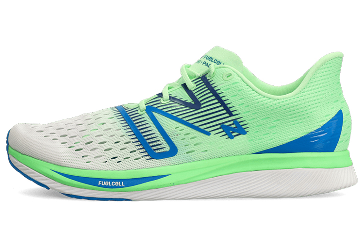 New Balance FuelCell SuperComp Pacer LE White Green Blue MFCRRLW