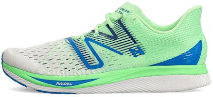 New Balance FuelCell SuperComp Pacer LE White Green Blue MFCRRLW New Balance FuelCell SuperComp Pacer LE White Green Blue MFCRRLW