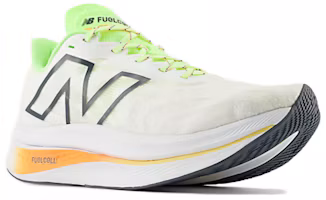 Lookbook New Balance NB FuelCell SuperComp 減震耐磨 低筒 跑步鞋 男款 白綠色