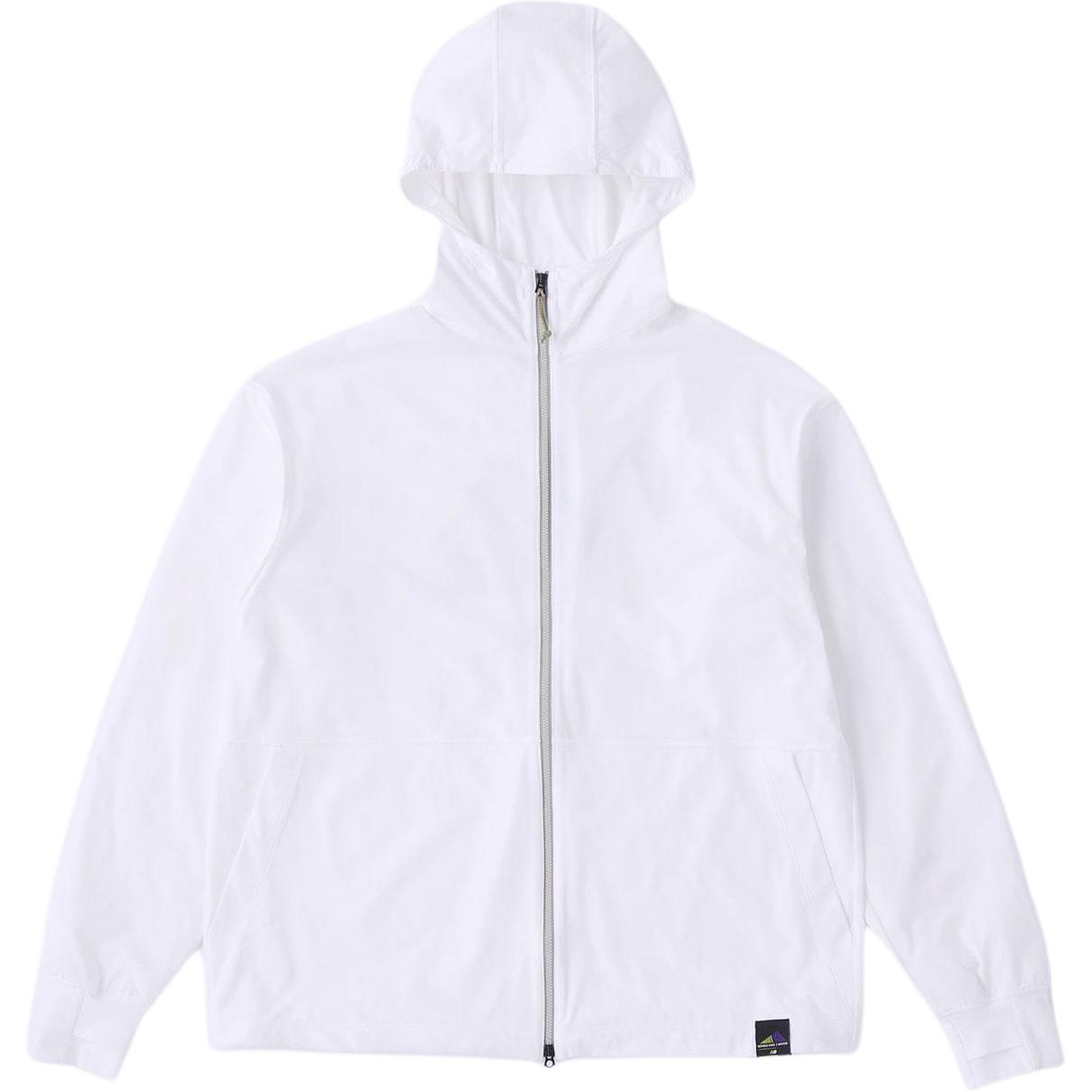 New Balance Full-Zip Hoodie Jacket White JMJL2279-MW1