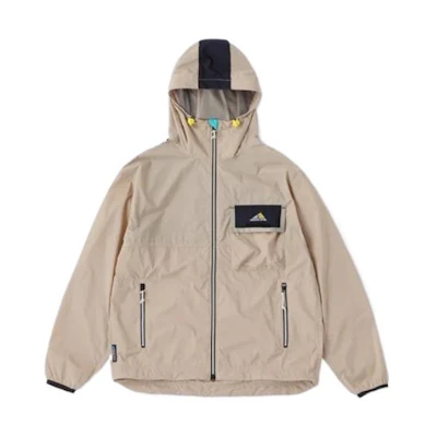 New Balance Full-Zip Waterproof Hoodie Jacket Khaki JMJL2271-INC