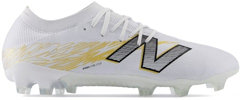 New Balance Furon V8 Elite FG 'White Metallic Gold' SF1FWG8 New Balance Furon V8 Elite FG 'White Metallic Gold' SF1FWG8
