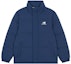 Order New Balance FW22 Blue Logo Print Windproof Stand Collar Down Jacket. AMJ23345-NNY