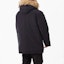 Details for New Balance FW22 Black Logo Printed Hooded Down Jacket Winter Edition AMJ23371-BK