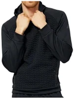 New Balance FW22 Black Solid Color Raglan Sleeve Hoodie MT23155-BK New Balance FW22 Black Solid Color Raglan Sleeve Hoodie MT23155-BK