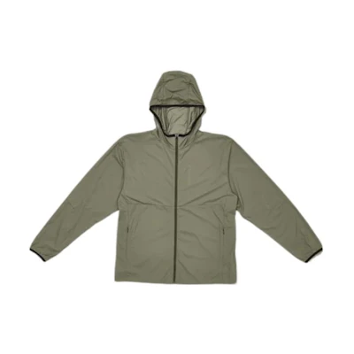 New Balance FW22 Green Solid Color Zip-Up Hoodie Jacket AMJ25004-TCO