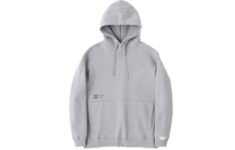 New Balance FW22 Grey Pullover Hoodie Long Sleeve Simplistic Design AMT25021-HGR