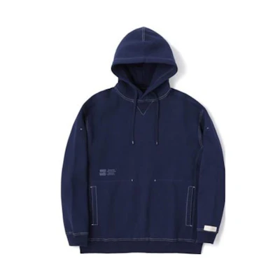 New Balance FW22 Solid Drawstring Hoodie Blue () AMT25021-PGM
