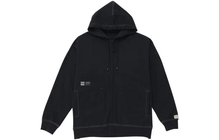 New Balance FW23 1000 Series Regular Fit Zip Hoodie Black AMJ35100-BK