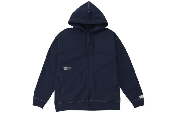 New Balance FW23 1000 Series Standard Fit Zip Hoodie Men’s Navy Blue AMJ35100-PGM
