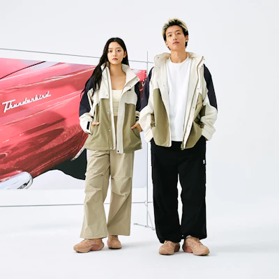 New Balance FW24 城市戶外防風透氣連帽外套 卡其 男女適用 NAE31141-NV 4