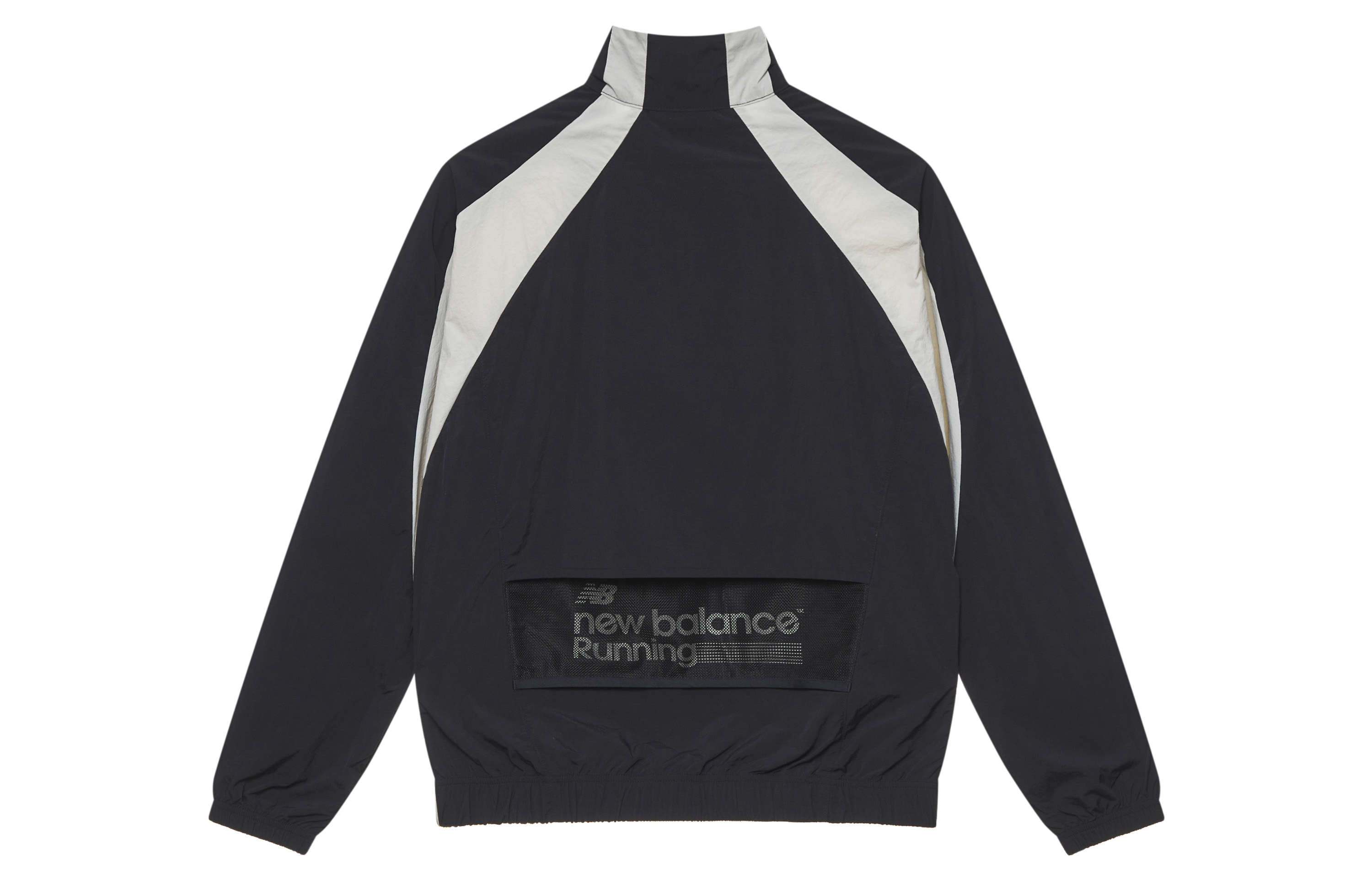 New Balance FW24 Classic Logo Multi-Pocket Lightweight Jacket Black Unisex NAE33111-BK