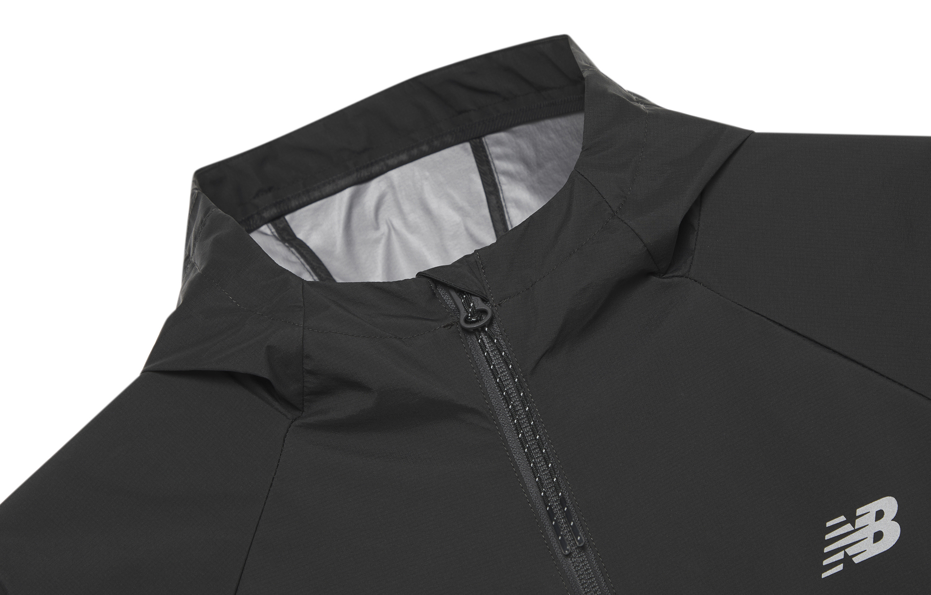 New Balance FW24 Hyper Sports Didu Colorblock Woven Hoodie Jacket Dark Grey Unisex NAE37011-DKG 圖 7