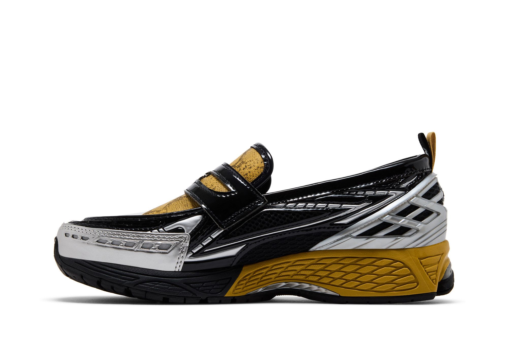 Lookbook New Balance GANNI x 1906L ''Slangenhuid Zwart Zilver'' U1906LGA
