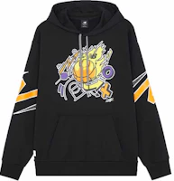 New Balance Graphic Print Knit Hoodie Black MT13583-BK New Balance Graphic Print Knit Hoodie Black MT13583-BK